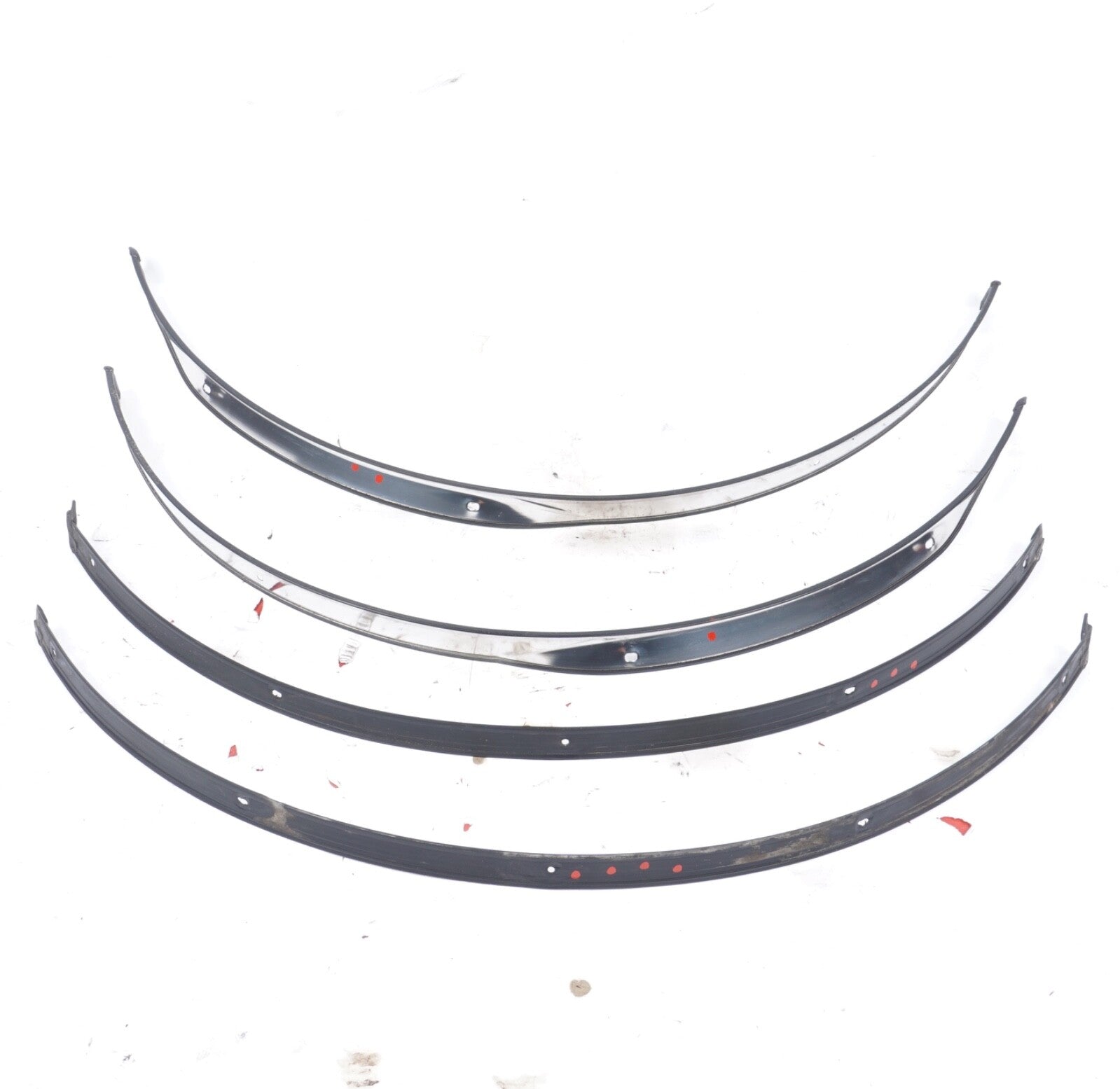02-10 Lexus Z40 SC430 Front Rear Side Quarter Wheel Opening Arch Molding