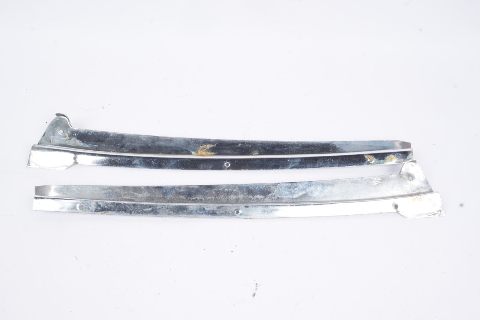 Mercedes W113 Cabrio Chrome Molding Pair Moldings