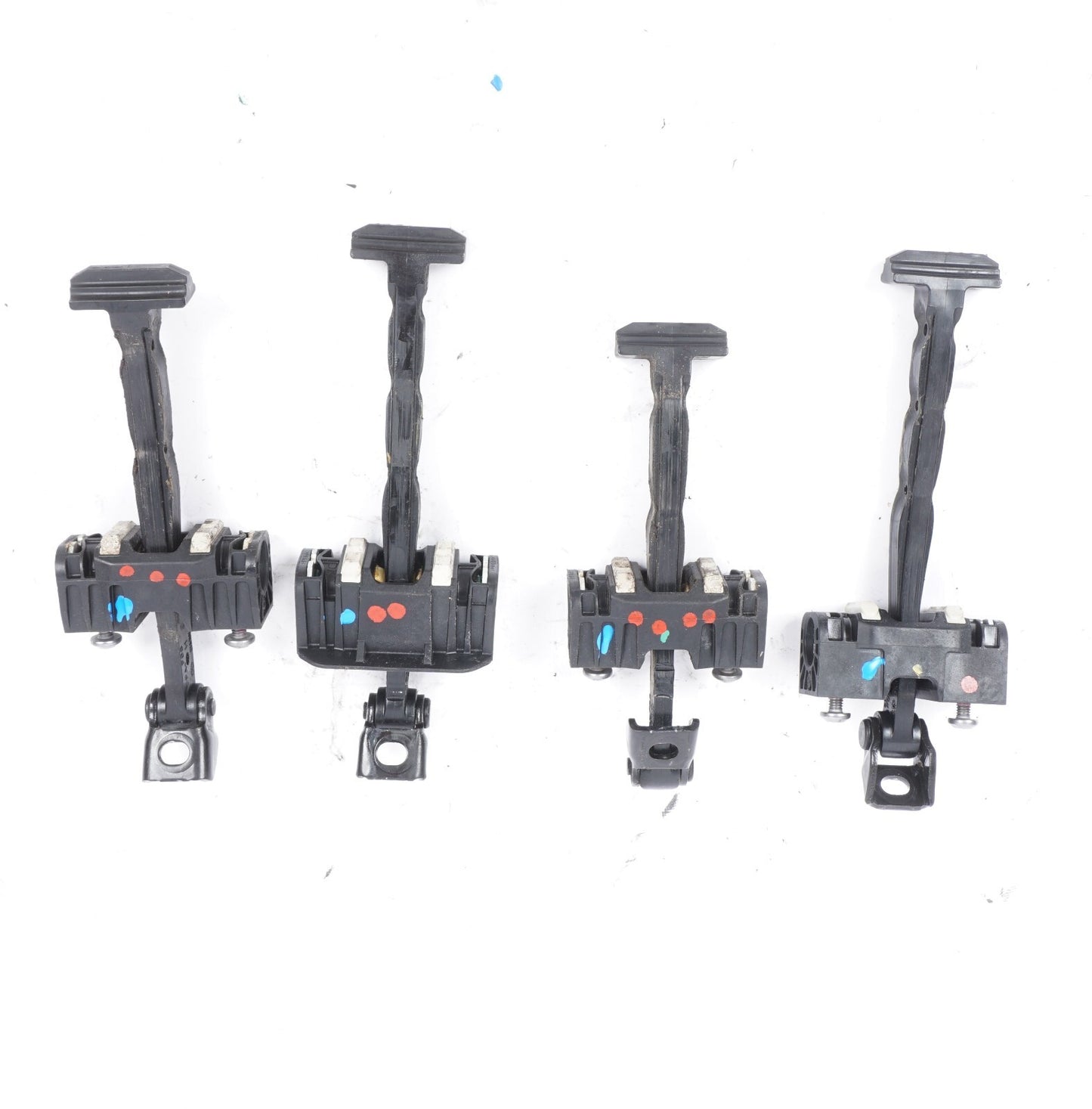 13-18 BMW 650i 640i Grand Coupe Door Check Strap Stopper Set Of 4 OEM