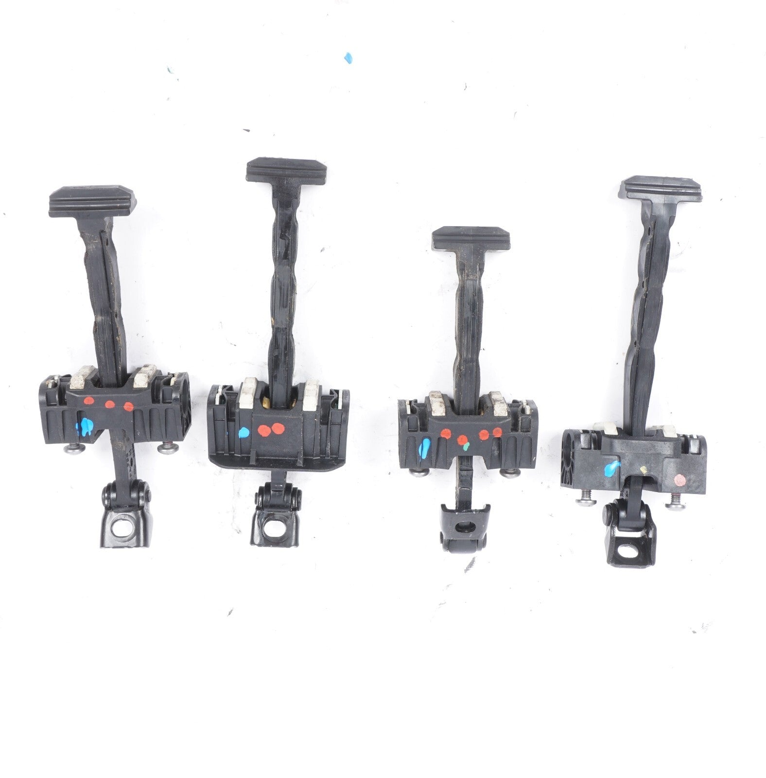 13-18 BMW 650i 640i Grand Coupe Door Check Strap Stopper Set Of 4 OEM