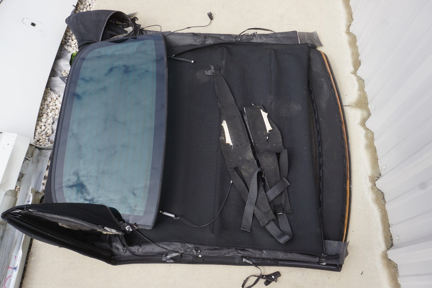 2010 - 2013 Mercedes W207 E550 E350 Convertible Soft Top Roof Cover Black OEM