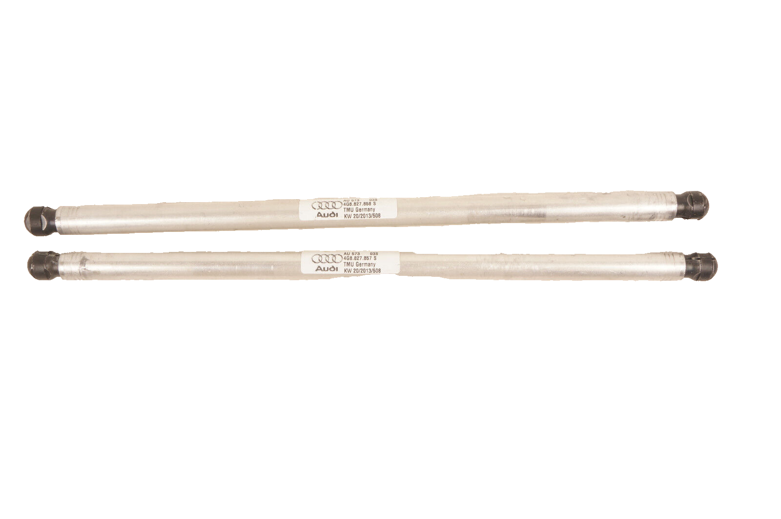 12-14 AUDI A7 RS7 4G8 RIGHT & LEFT TRUNK HATCH STRUT SHOCK SET OF 2 OEM