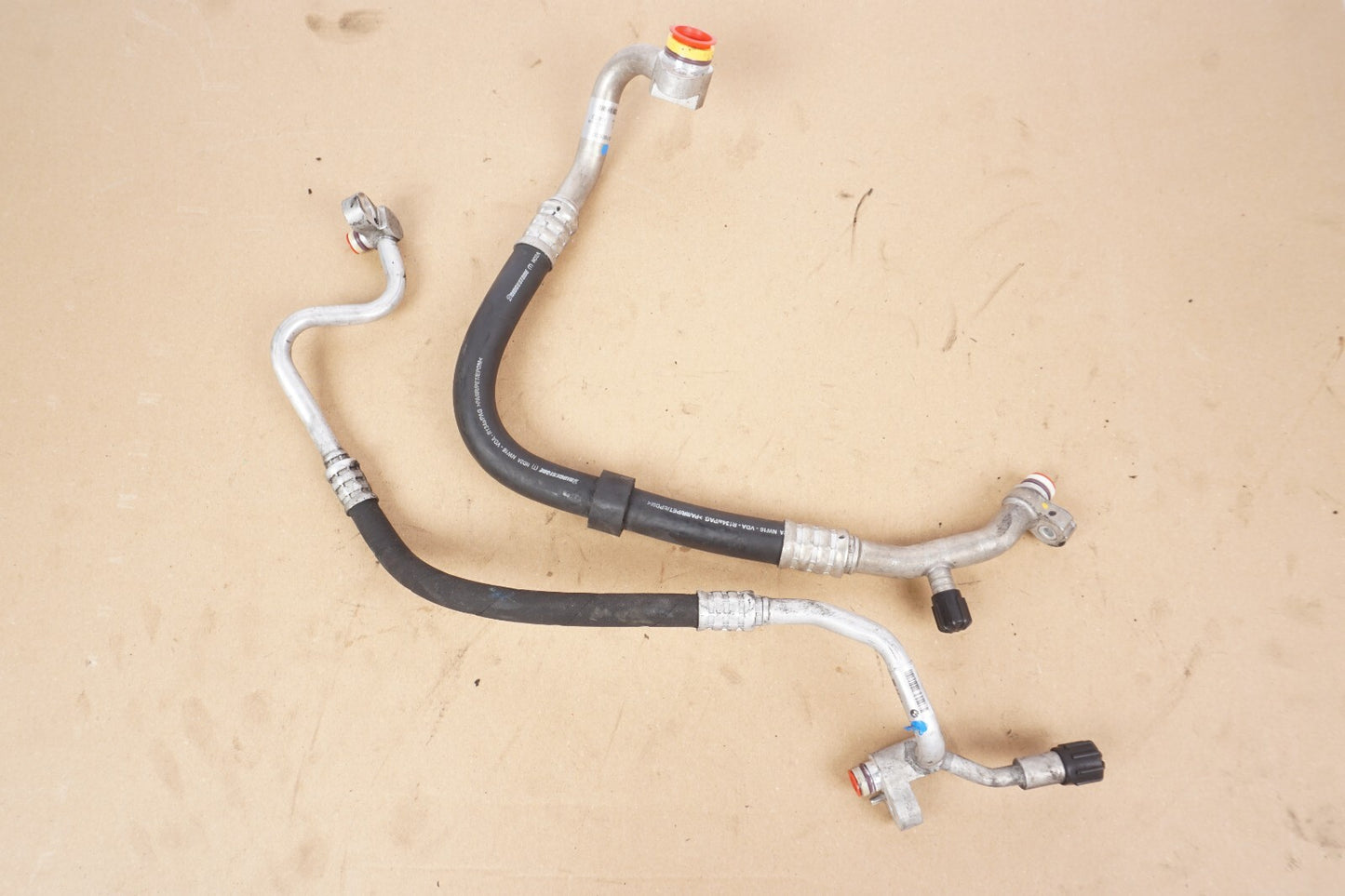 2012 - 2016 BMW 650i 550i 750i 4.4l Ac Hose Pipe Set Of 2 OEM