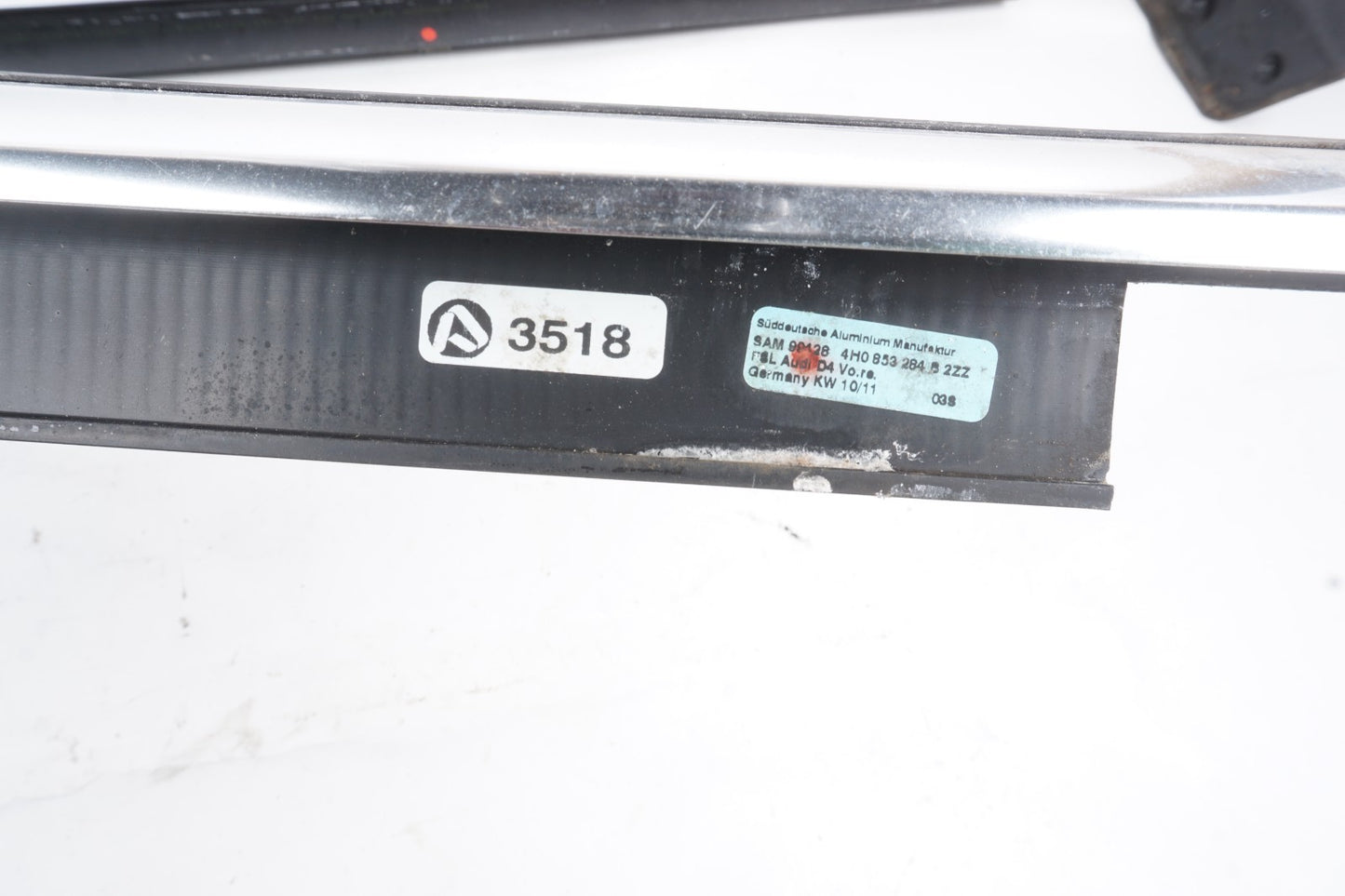 2011-2017 Audi A8L Door Window Belt Molding Trim Front & Rear *Long Base* OEM