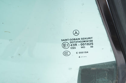 03 - 12 Mercedes R230 SL500 SL600 REAR RIGHT PASS SIDE QUARTER WINDOW GLASS OEM