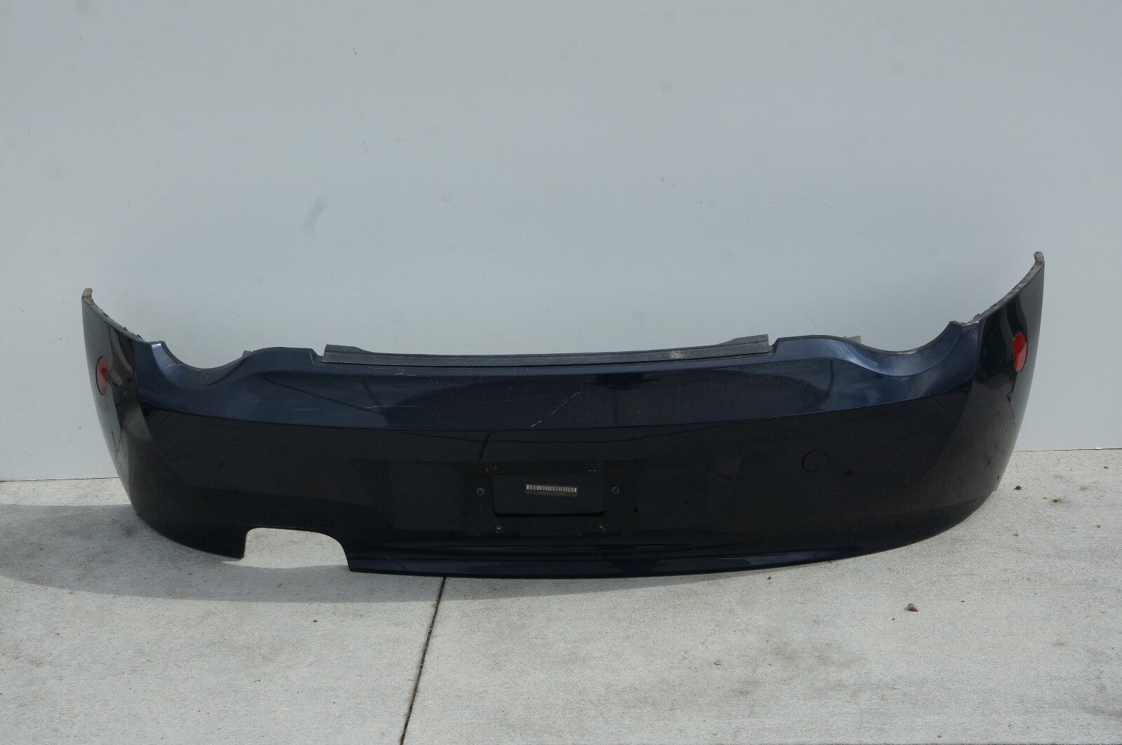 2006-2009 BMW E85 E86 Z4 3.0 Factory Rear Bumper Cover Trim BLUE