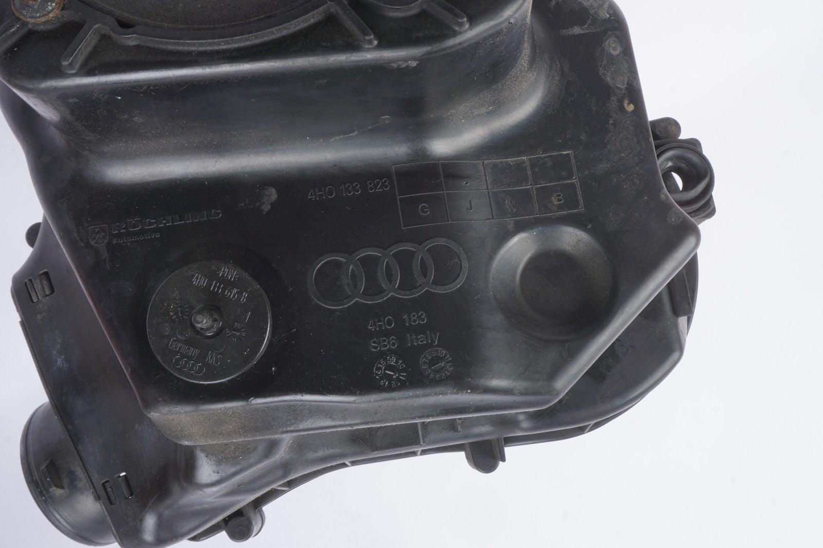 2011 2012 Audi A8 D4 4.2L Left Engine Air Filter Box Cleaner 4h0133823 OEM
