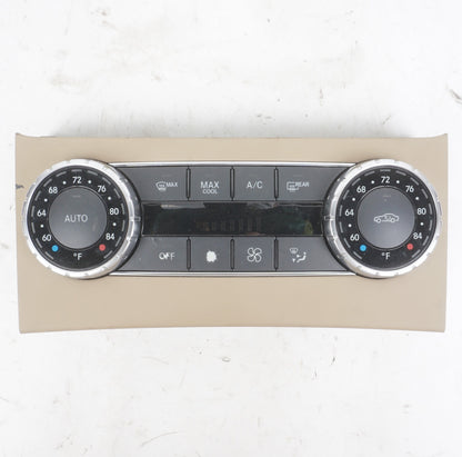 2012 - 2014 Mercedes C250 C300 C350 A/C Heater Climate Control w/Trim OEM