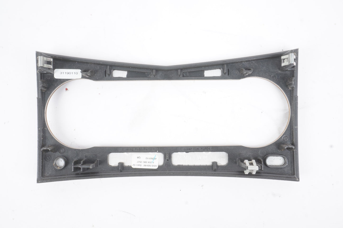 08-14 Mercedes-Benz C300 Center Climate Control Bezel Trim 2046803507 OEM