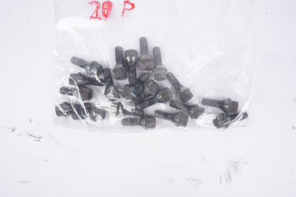 SET 20 OEM BMW E90 E30 E36 E46 Z4 325i 525i Lug Nut Bolt M12x1.5 36136781150
