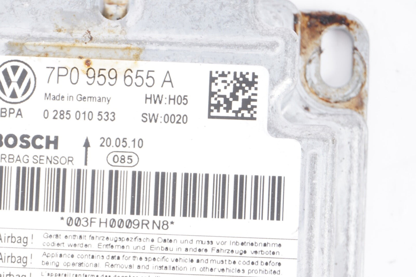 2011 - 2014 PORSCHE CAYENNE VW TOUAREG  CONTROL MODULE  7P0959655