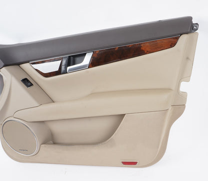 2008-2014 MERCEDES C300 W204 FRONT RIGHT PASSENGER SIDE DOOR PANEL TRIM OEM
