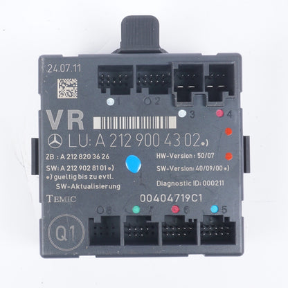 08-18 Mercedes W204 C250 E350 E400 Front Right Side Door Control Module OEM