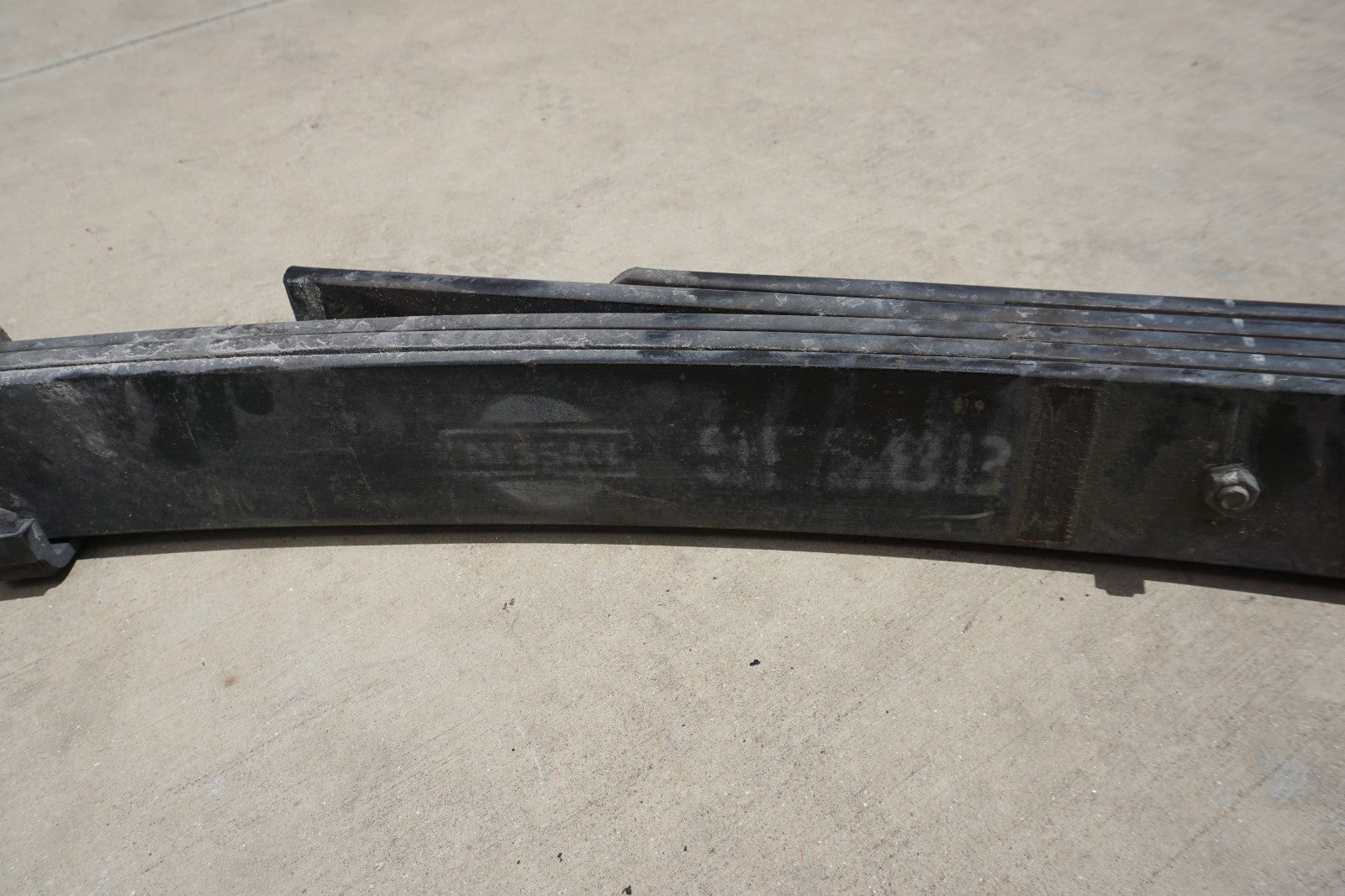 2017 - 2024 NISSAN TITAN XD REAR LEFT SIDE SUSPENSION LEAF SPRING OEM