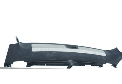 2008 - 2013 BMW X6 REAR TRUNK ALUMINUM TRIM MOLDING SILL PANEL  OEM