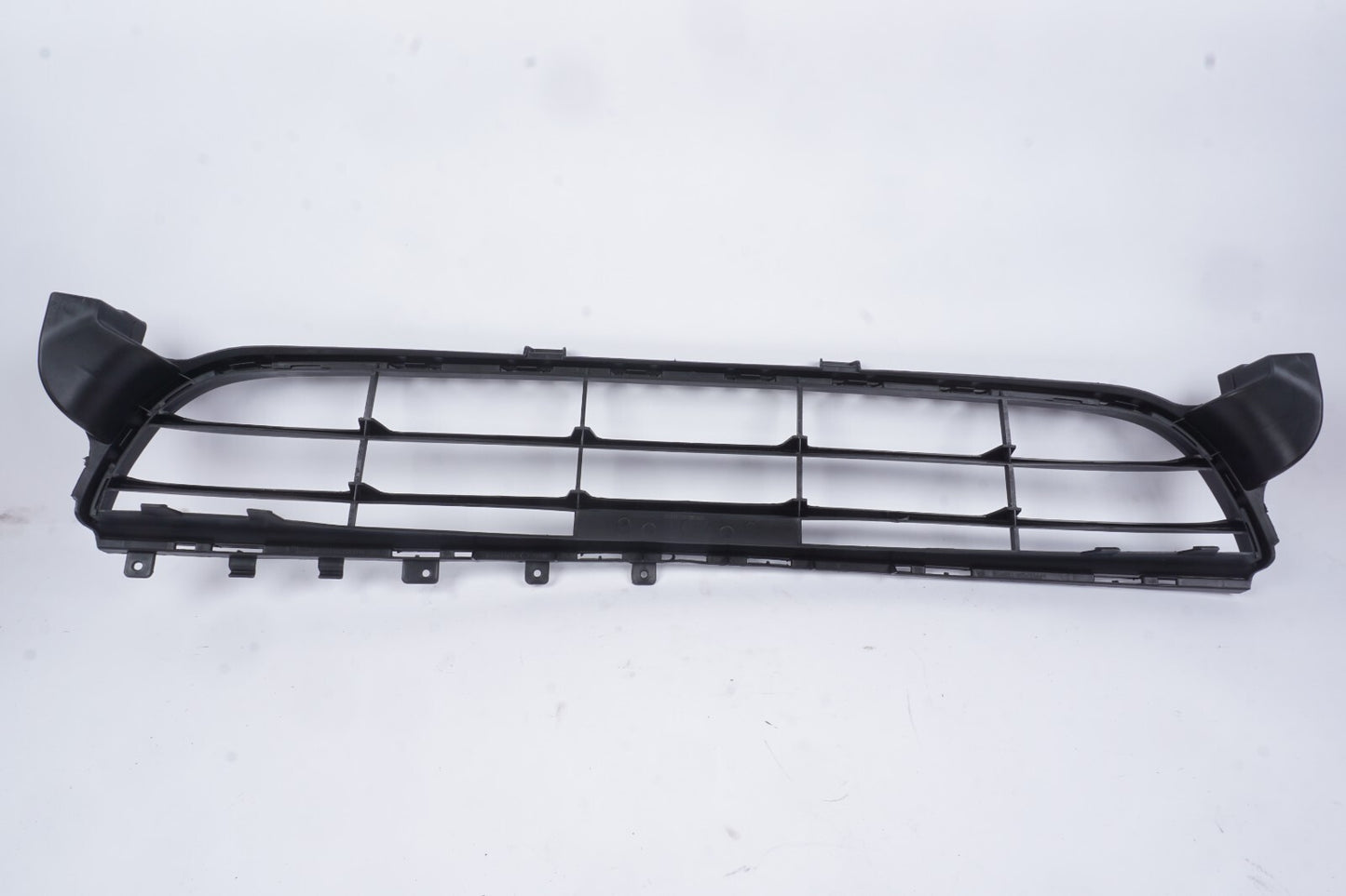 10-13 Porsche Panamera Front Lower Center Grille Retaining Frame Black OEM