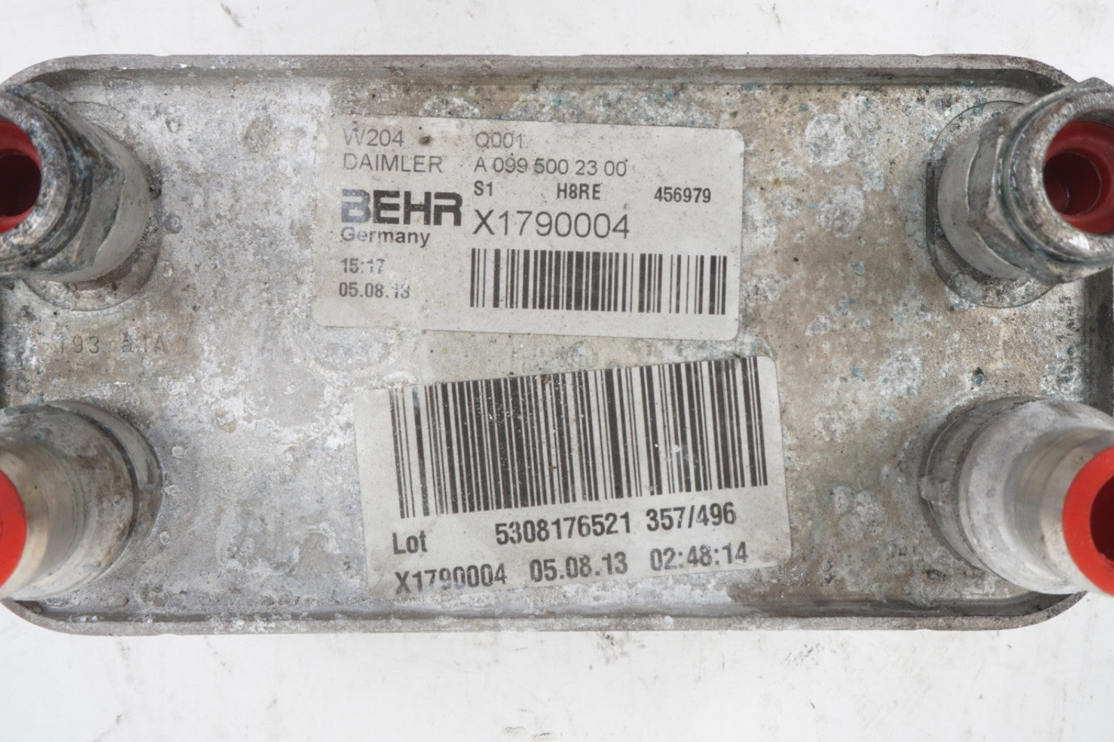2012 - 2016 Mercedes C250 SLK250 Transmission Oil Cooler Radiator OEM