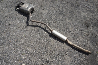 14-17 Mercedes S550 W222 Exhaust Resonator Pipe Muffler Passenger Side Right OEM