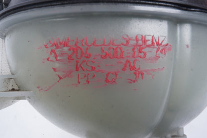08-18 Mercedes W207 E350 E550 C300 Coolant Reservoir Overflow Expansion Tank OEM
