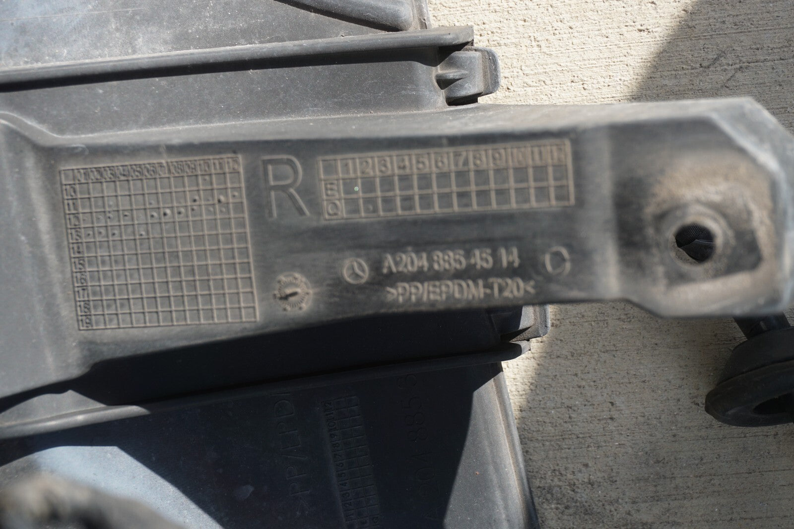 12-14 Mercedes C250 C300 C350 W204 AMG Rear Bumper Cover OEM
