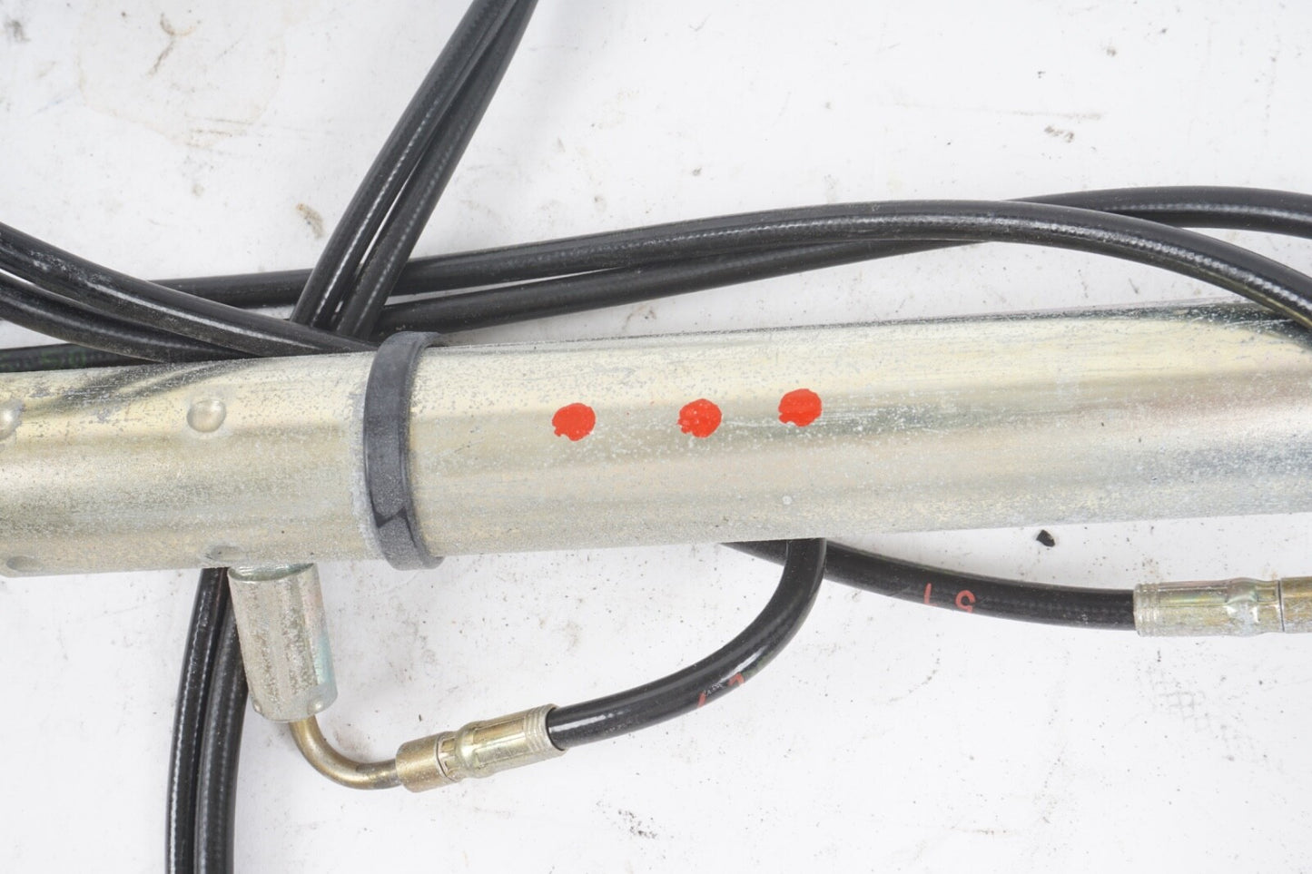 2003-2008 MERCEDES SL500 CONVERTIBLE ROOF HYDRAULIC CYLINDER SHOCK LINE 41 51