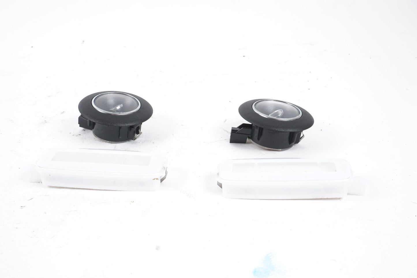 11-14 AUDI A8L A8 REAR DOME READING LIGHT LAMP 4H4947304  SET OEM