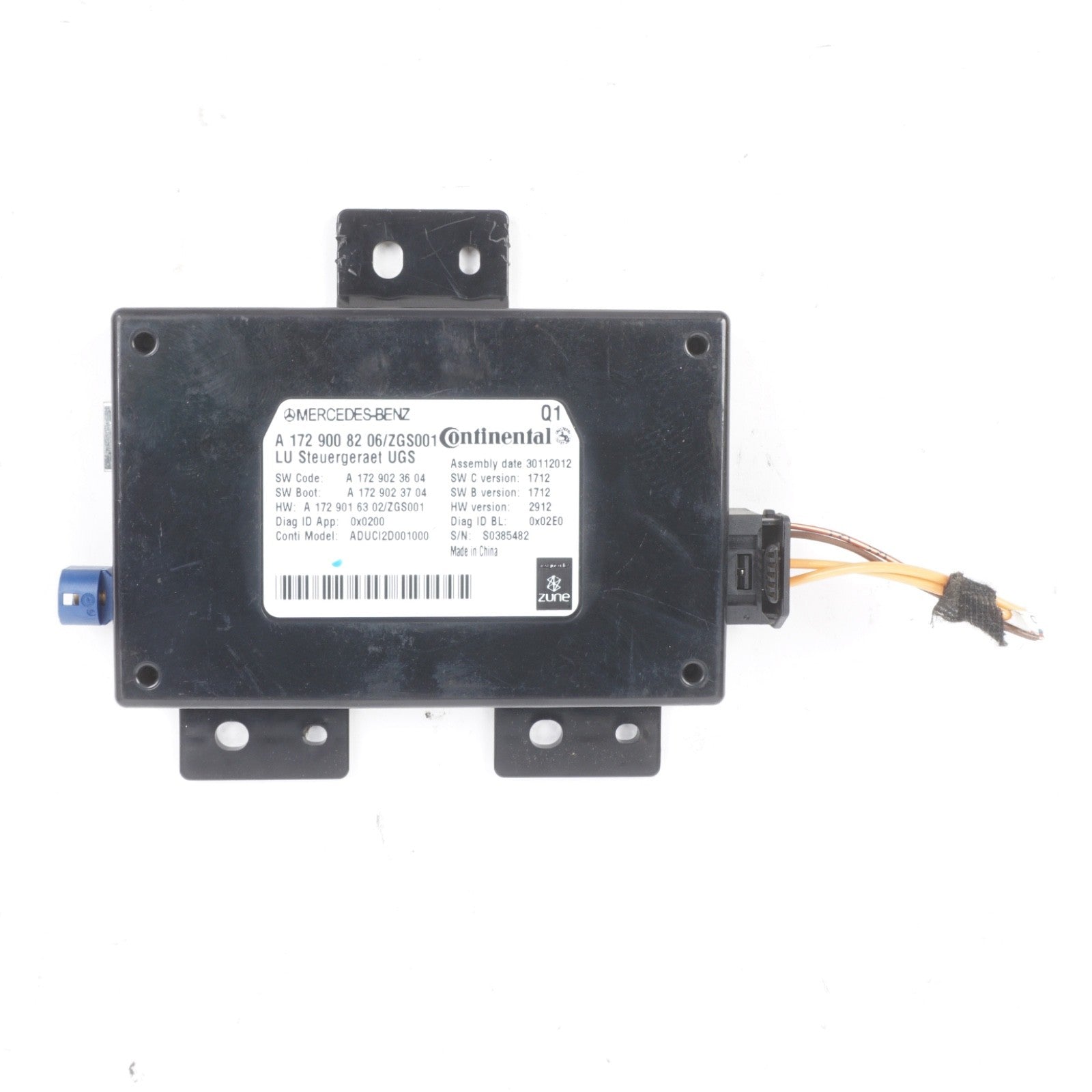 2012 - 2020 Mercedes W212 E350 Communication Control Module Unit OEM