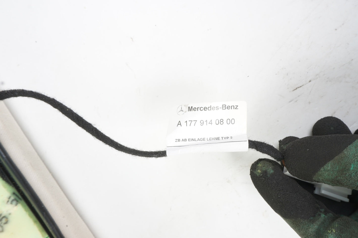 2022 - 2025 MERCEDES EQB350 X243 FRONT LEFT DRIVER SIDE SEAT UPPER CUSHION