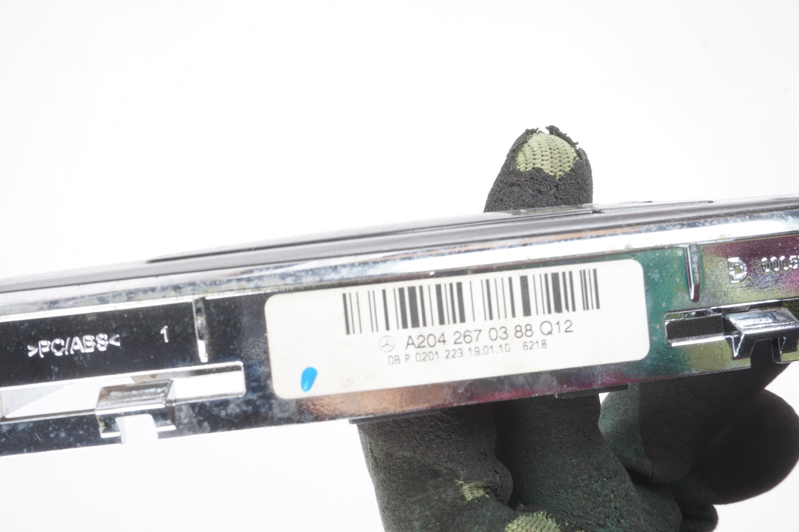 08-14 Mercedes-Benz C300 Center Console Shifter Indicator Bezel 2042670388 OEM