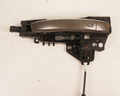 12-17 AUDI 4G A7 REAR LEFT DOOR KEYLESS ENTRY EXTERIOR HANDLE 4H0837885 OEM