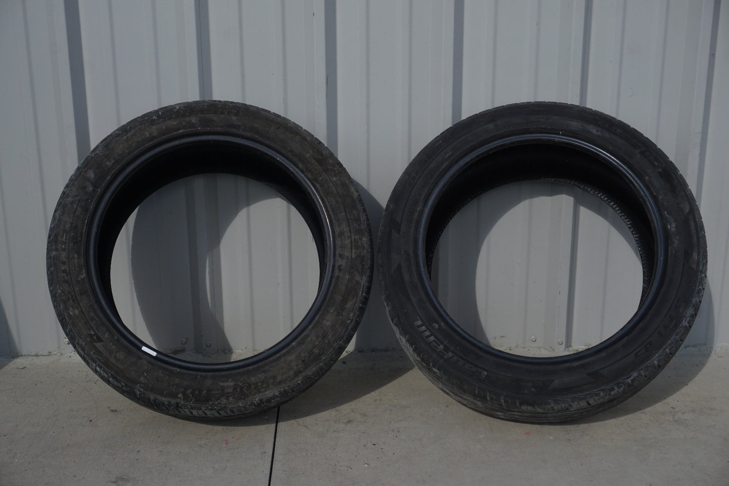 2 Used Tires 255/45ZR19 Laufenn S Fit AS 104W - 7/32