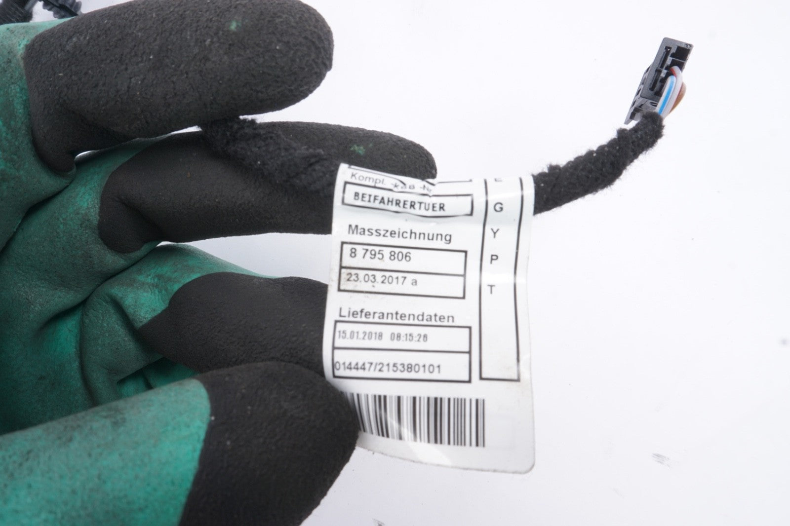 2018 - 2019 BMW X2 F39 FRONT RIGHT PASSENGER SIDE DOOR WIRE WIRING HARNESS OEM