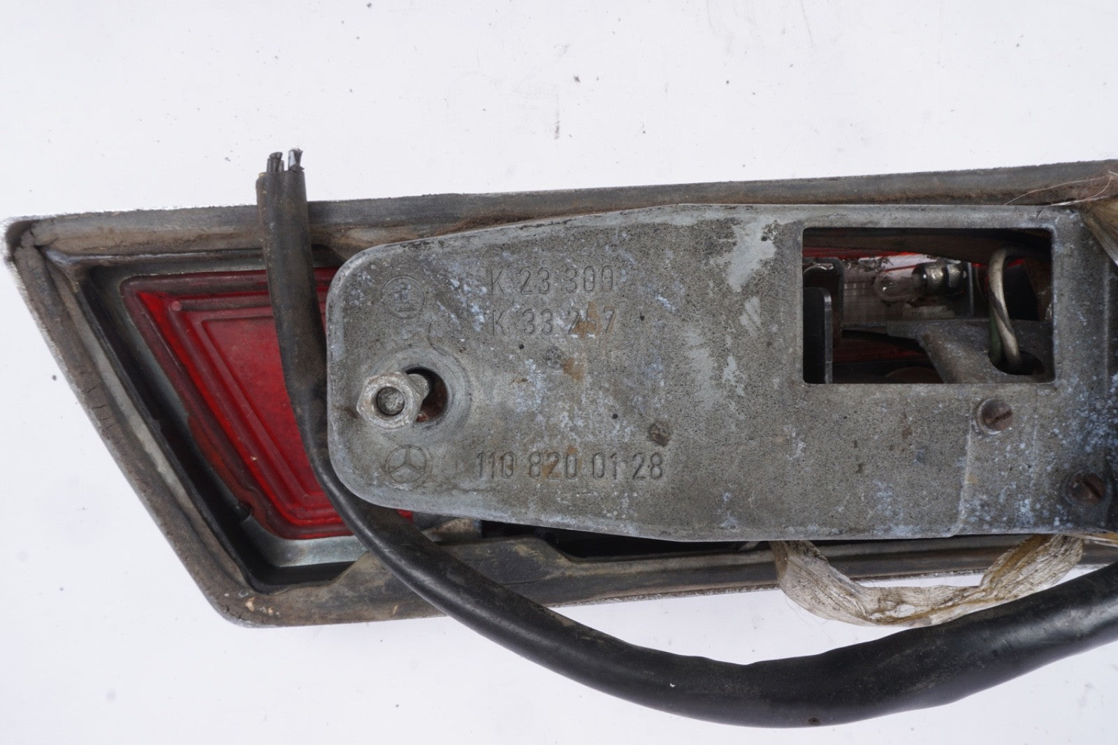65-68 Mercedes W110 200 230 200D Rear Right Tail Light Lens OEM