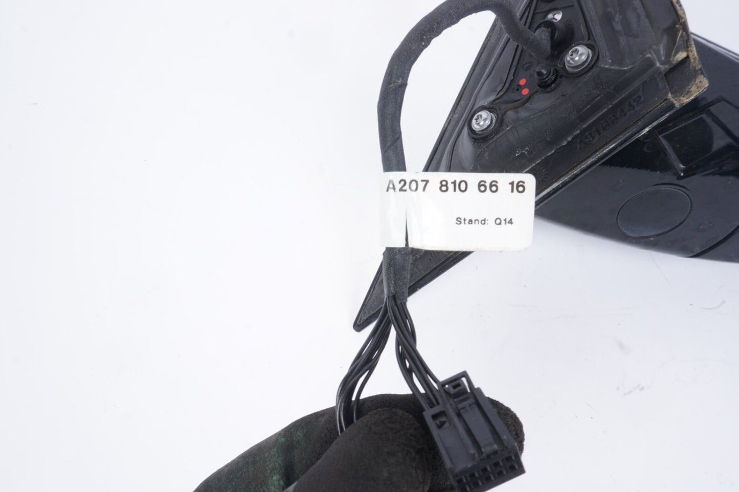 10-16 Mercedes W207 E350 E550 Front Right Passenger Side Mirror Door Rear View