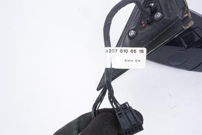 10-16 Mercedes W207 E350 E550 Front Right Passenger Side Mirror Door Rear View
