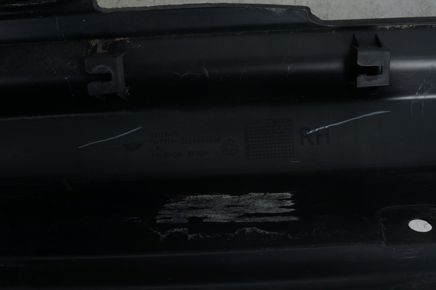 07-15 MINI COOPER S R57 RIGHT PASSENGER SIDE SKIRT ROCKER PANEL TRIM 7147916 OEM