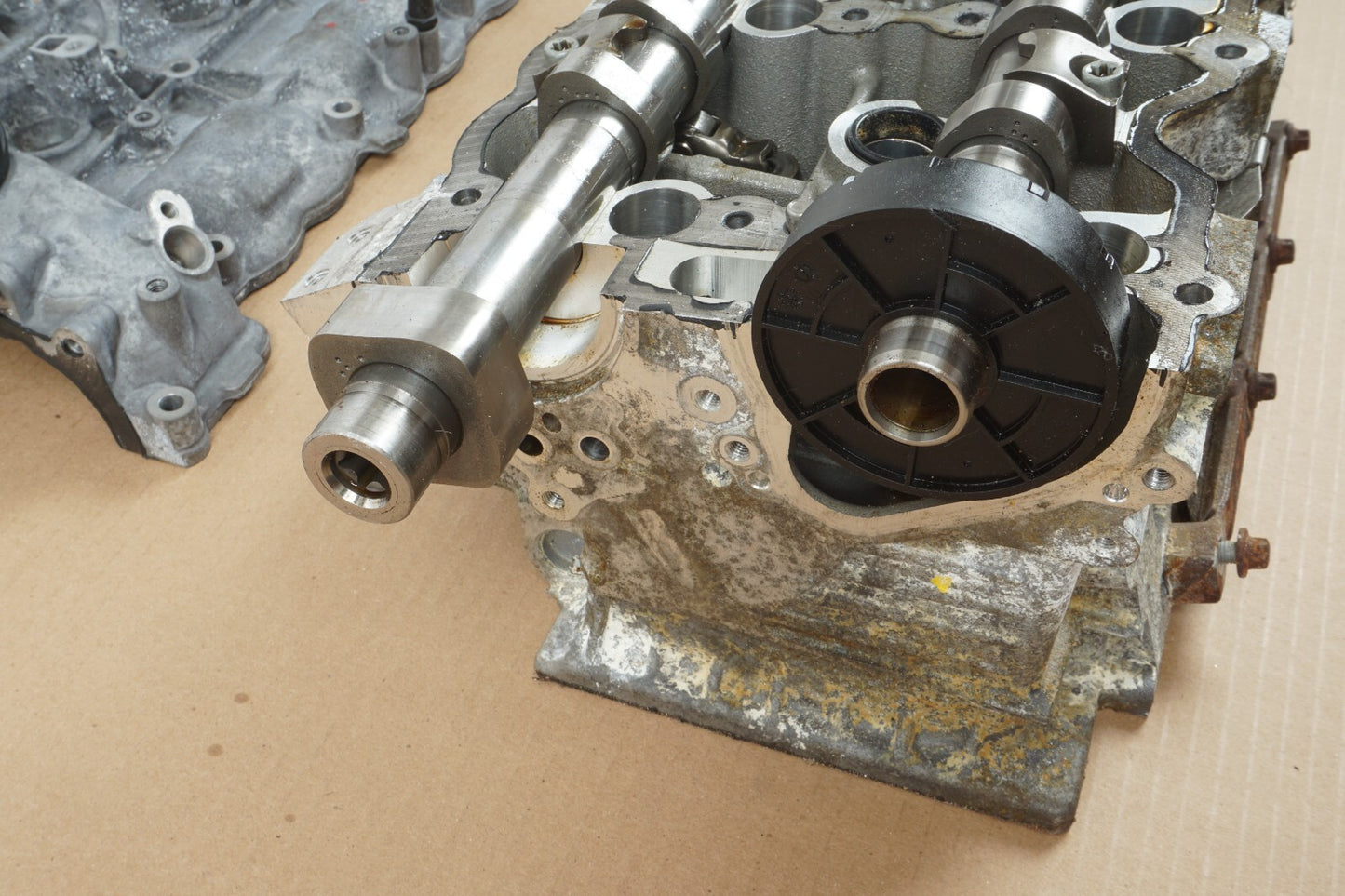 2018-2020 MERCEDES SL450 ENGINE CYLINDER HEAD & VALVE COVER RIGHT PASS SIDE OEM