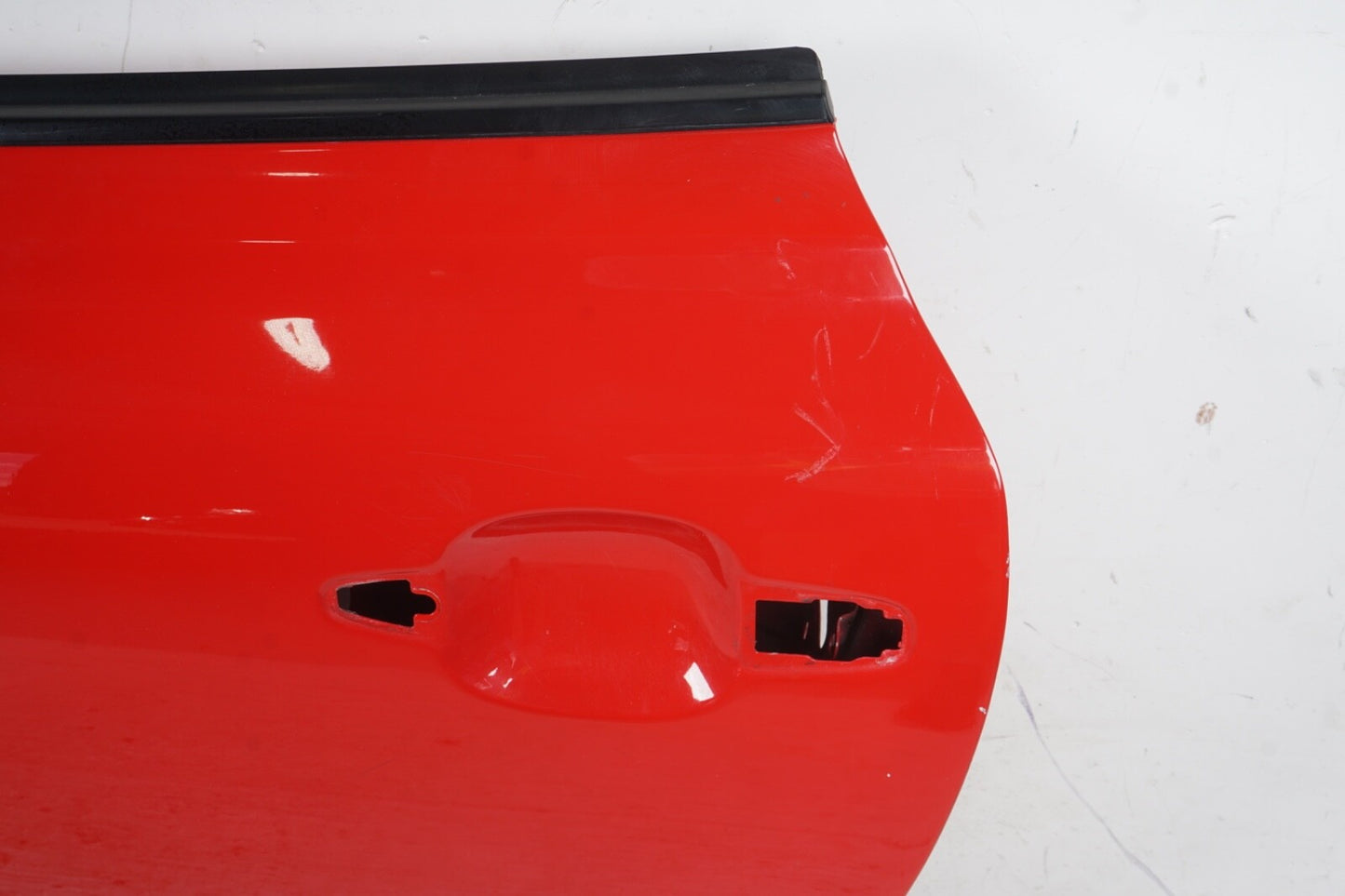 02-10 Lexus SC430 Front Left Driver Side Door Shell Panel Oem RED