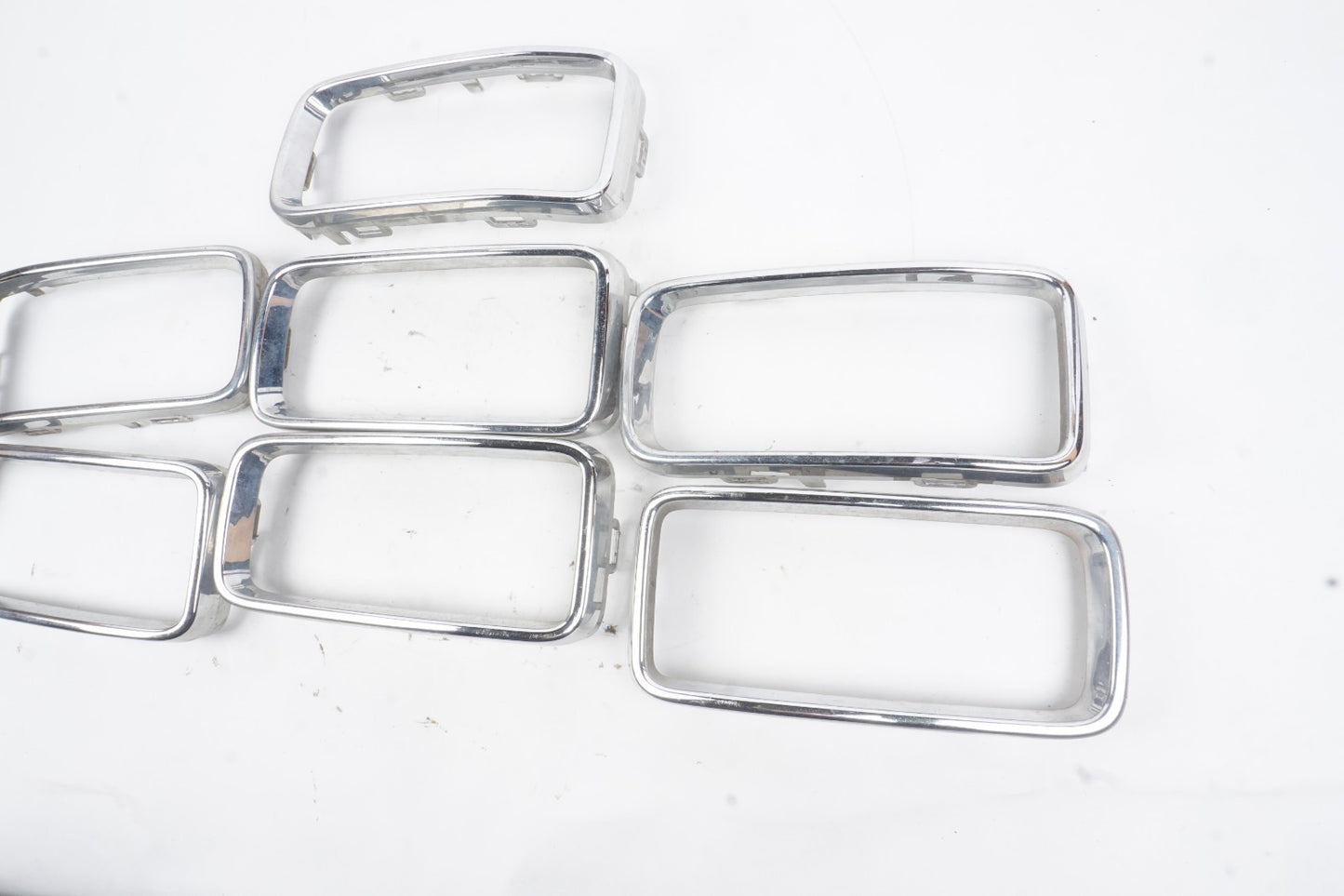 2019-2020 Jeep Renegade Front Grille Surround Bezel Chrome Set Of  7 OEM