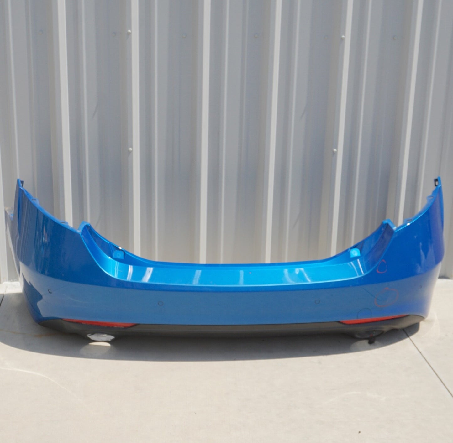 2017-2023 ALFA ROMEO GIULIA REAR BUMPER PANEL COVER OEM WITH SENSORS
