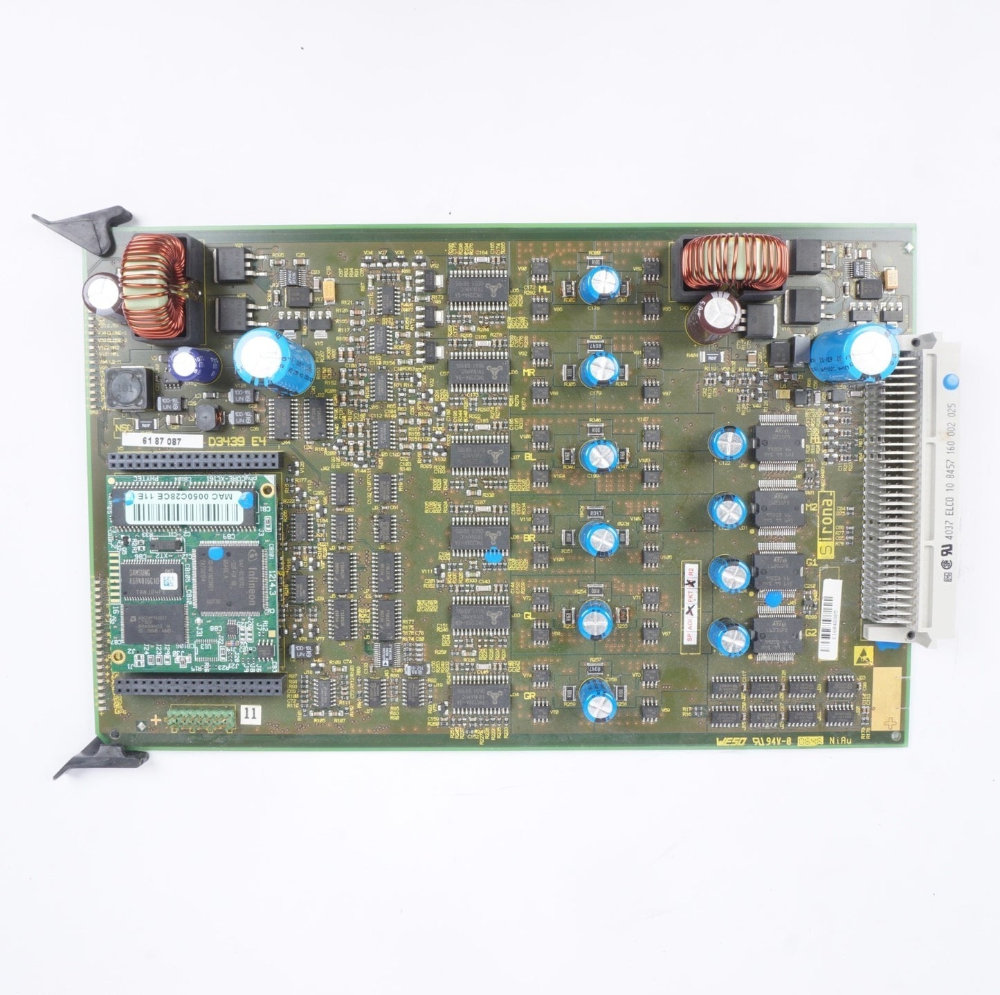 Sirona Cerec MCXL Board Motherboard 6187087 D3439 E4