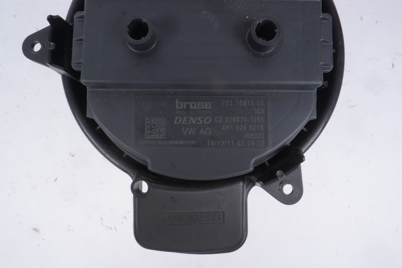2012 - 2017 Audi A7 HVAC Heater Blower Motor OEM