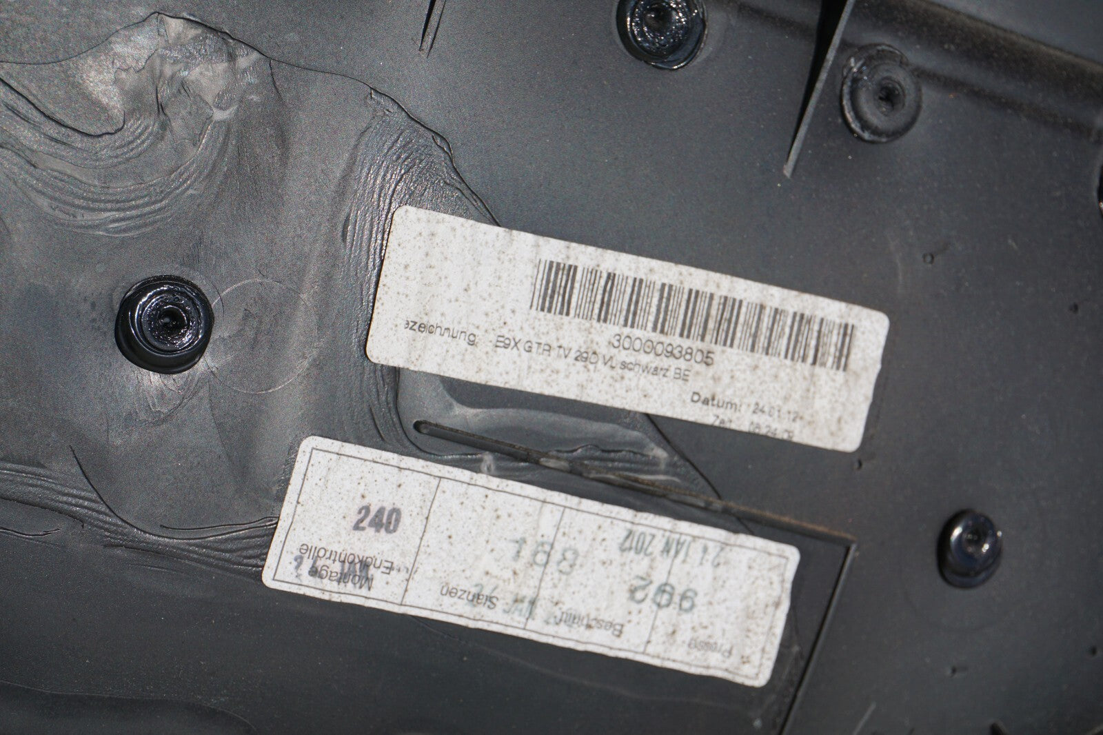 07-10 BMW E92 328i Coupe Front Left Driver Door Panel Trim OEM
