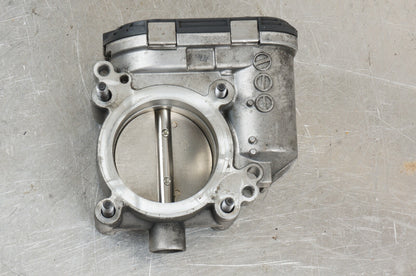12-14 MERCEDES W204 C204 1.8L M271 ENGINE THROTTLE BODY W/ PIPE & VALVE OEM