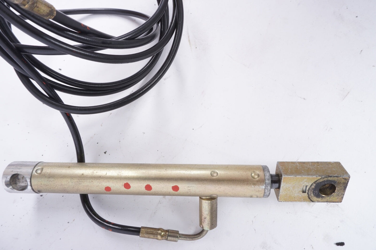 2003-2008 MERCEDES SL500 CONVERTIBLE ROOF HYDRAULIC CYLINDER SHOCK LINE 22