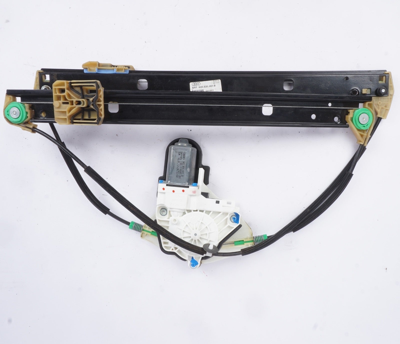 2011-2018 AUDI A8 L REAR LEFT DOOR WINDOW REGULATOR W/ MOTOR ASSY OEM