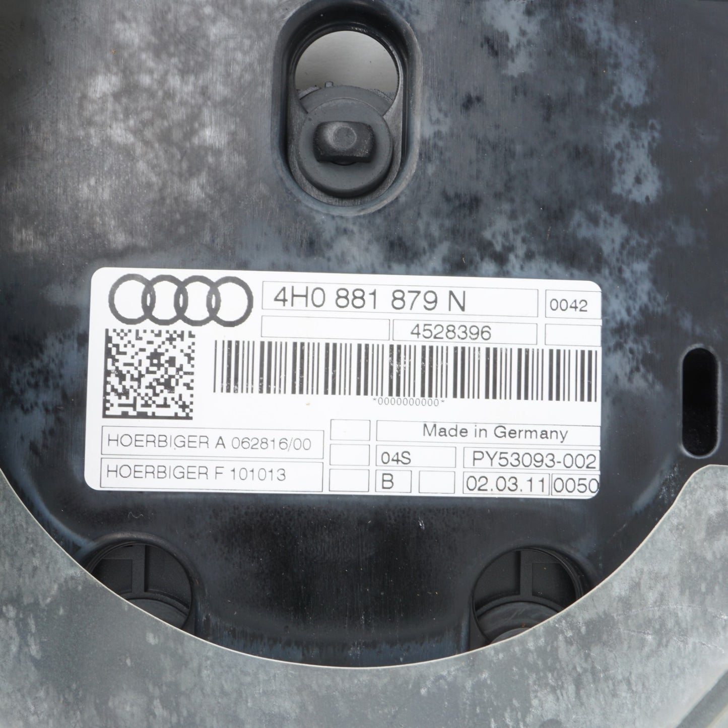 2011-2018 Audi A8 Front Right Passenger Upper Seat Cushion Bladder Bolster OEM