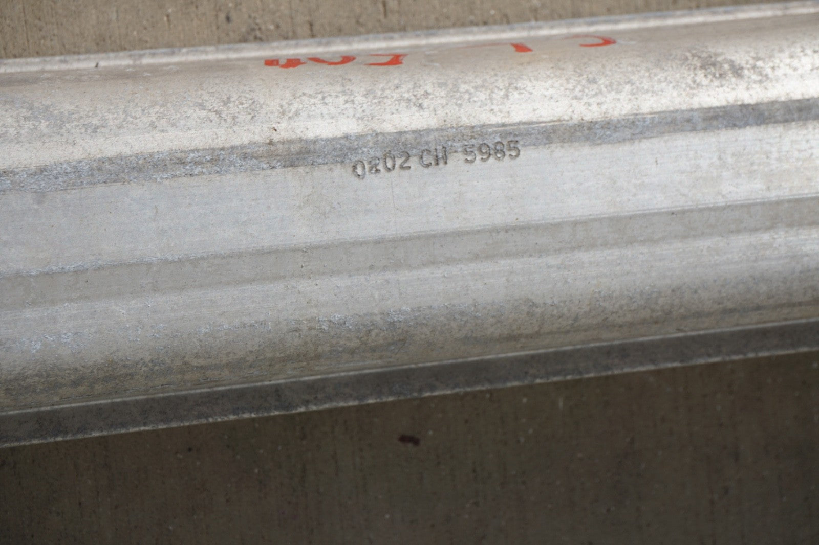 2003 - 2008 Mercedes R230 SL500 REAR BUMPER REINFORCEMENT OEM