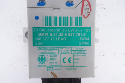 2003-2008 BMW E85 Z4 CONVERTIBLE THEFT LOCKING CONTROL MODULE OEM 6937791