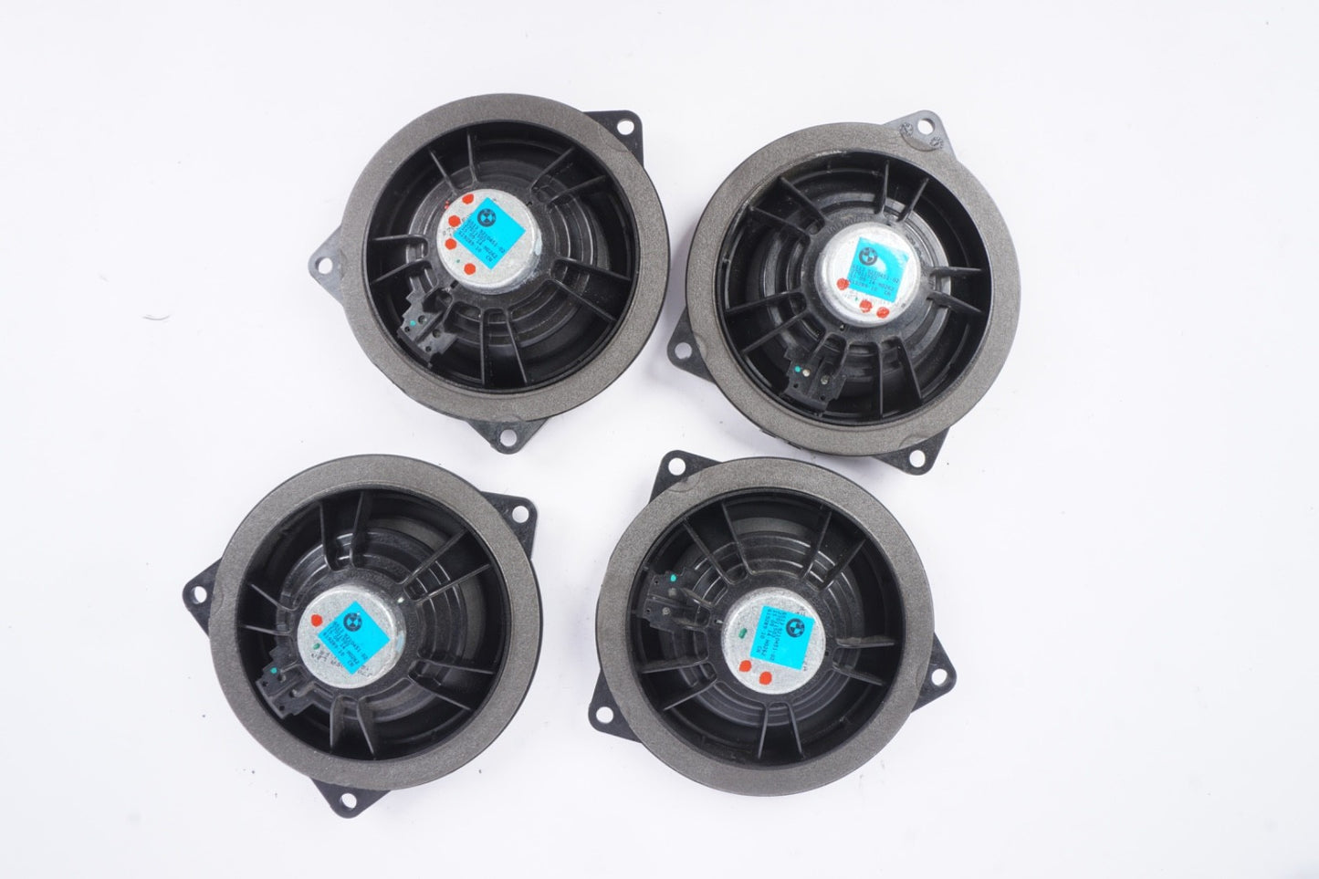 13-19 BMW 640i F06 Front & Rear Door Speakers Sound Set of 4 Pc OEM